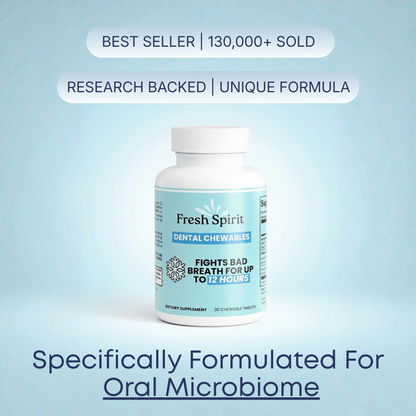 Fresh Spirit™ - 12 Hours Anti-Bad Breath Probiotic Chewable