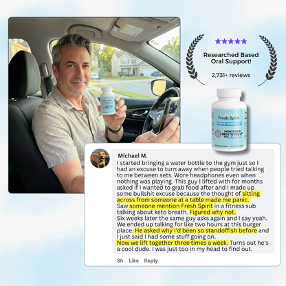 Fresh Spirit™ - 12 Hours Anti-Bad Breath Probiotic Chewable